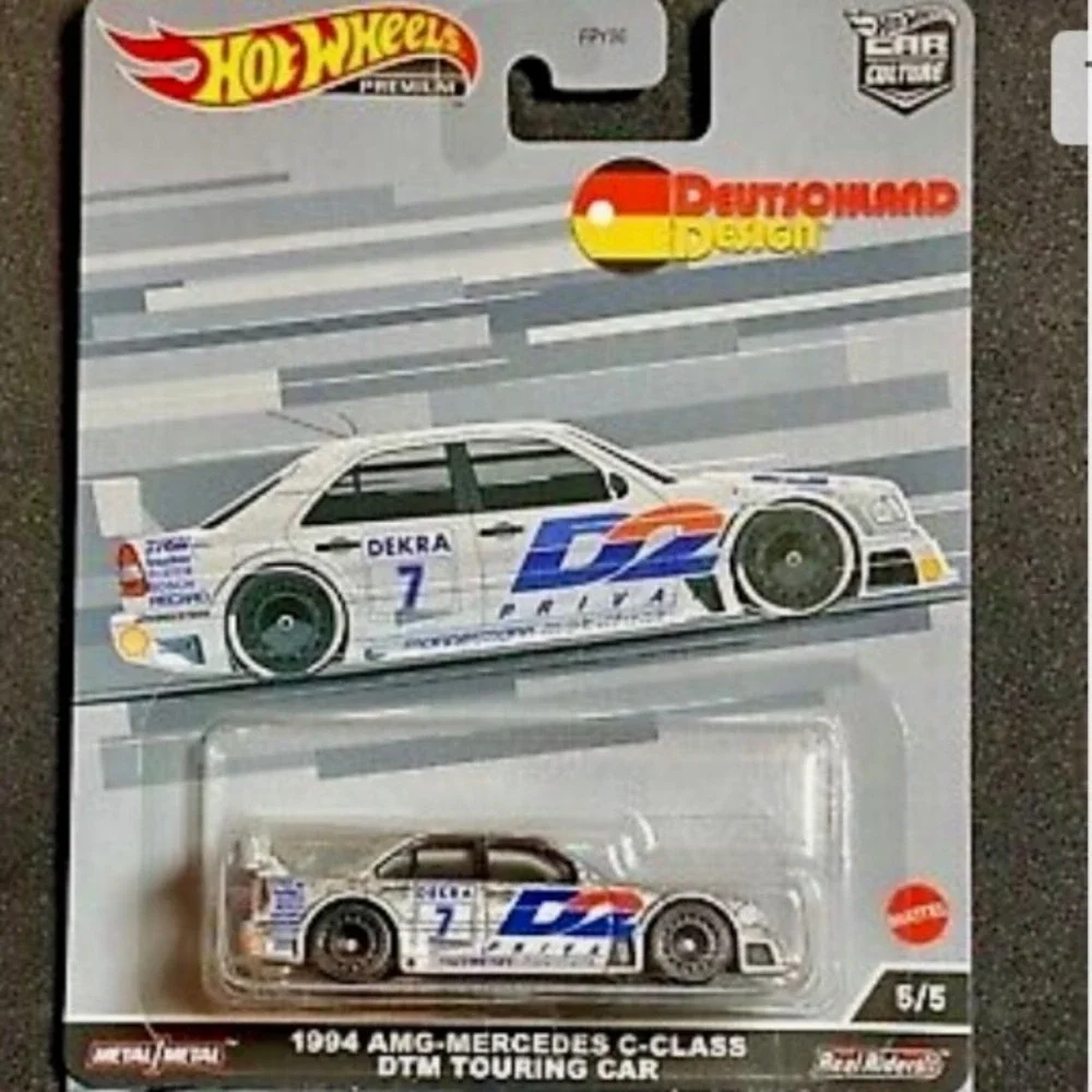 Hot Wheels Premium 1994 AMG-Mercedes C-Class DTM Touring Car Deutschland 5/5 NIP